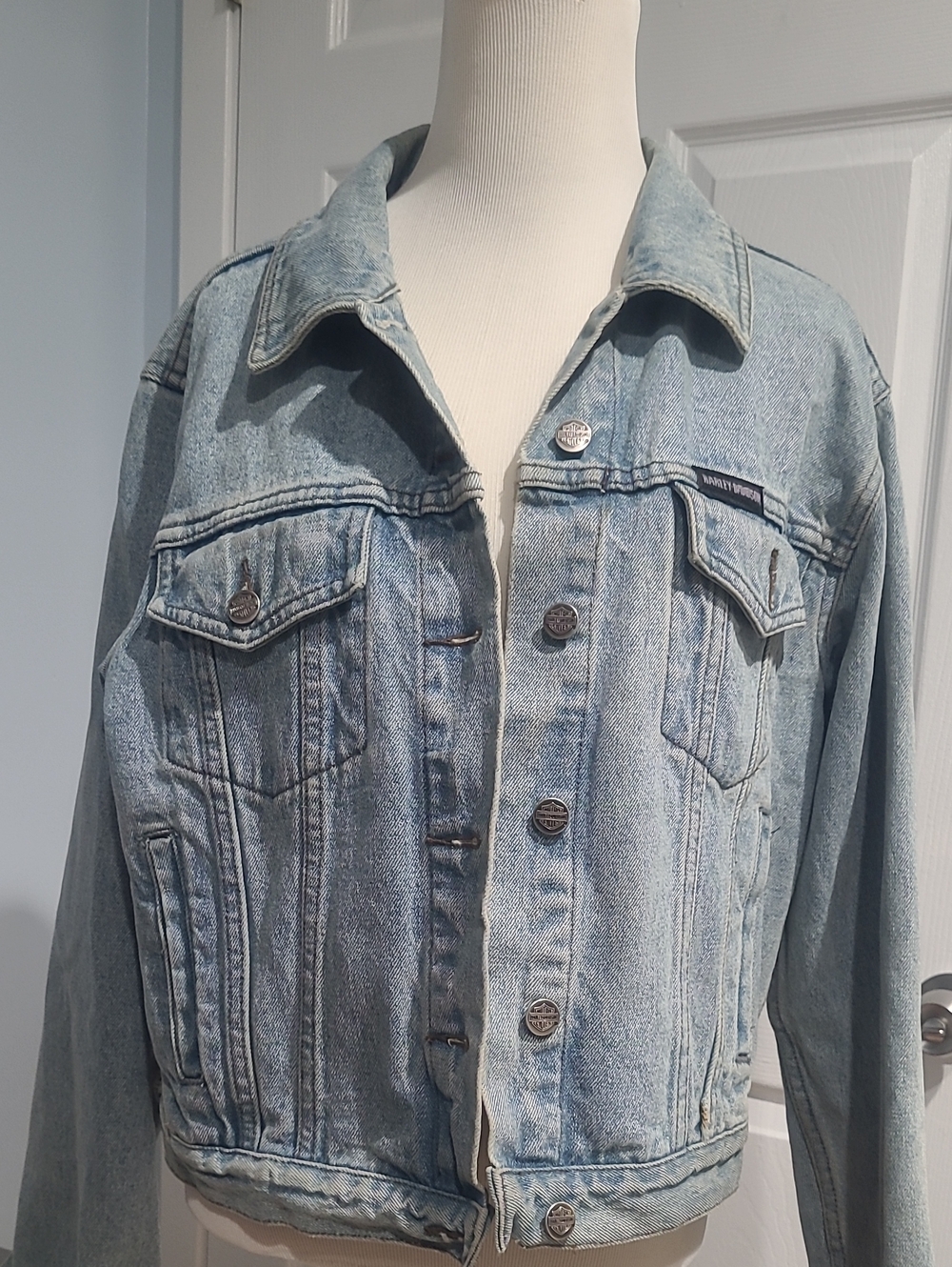 Harley Davison Womans Jean Jacket